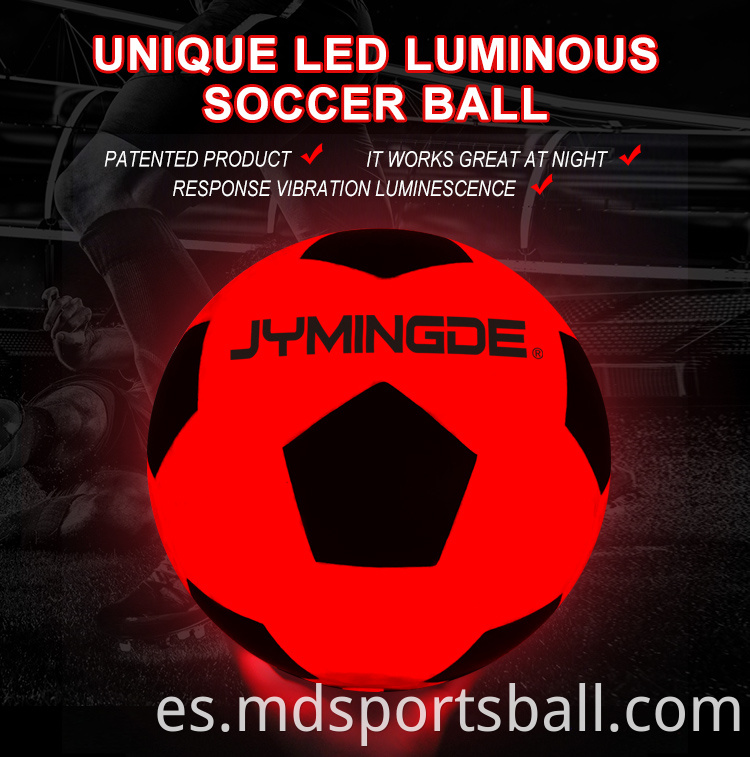 led soccer ball